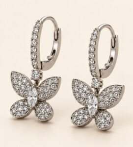 Heritage Diamond Earrings - Image 2