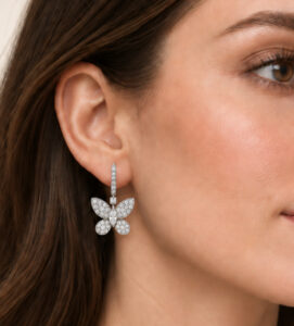 Heritage Diamond Earrings - Image 4