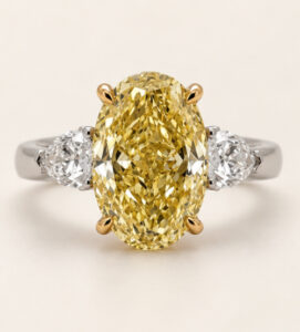 Golden Oval Ring