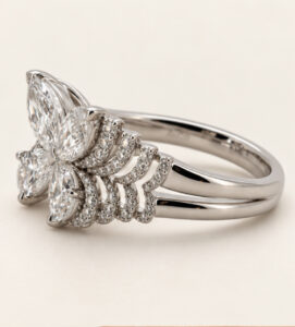 Natural Diamond Heritage Ring - Image 2